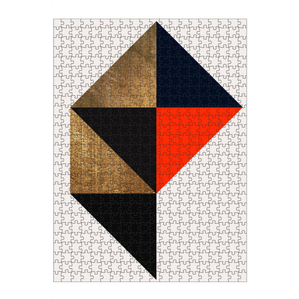 artboxONE Puzzle "Trapez No. Z" artboxONE - Abstrakt,Geometrie - Form,Dreieck,Geometrie,Geometry,Abstract,Abstrakt,Trapez,Forms - Bild form