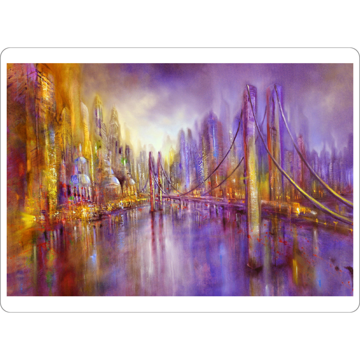 Tischset "Unterwegs" artboxONE - Städte,Reise,Architektur