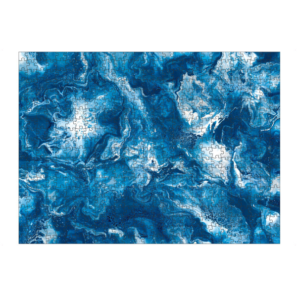 artboxONE Puzzle "Kaysymoon Azur" artboxONE - Natur,Abstrakt,Reise / Strand und Meer,Marmor,Galaxy