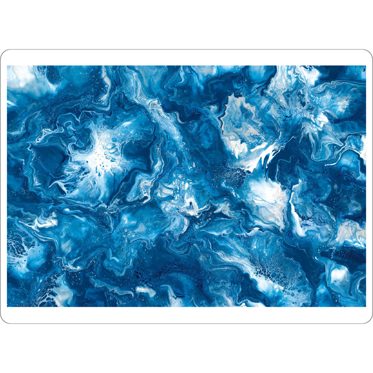 Tischset "Kaysymoon Azur" artboxONE - Natur,Abstrakt,Reise / Strand und Meer,Marmor,Galaxy