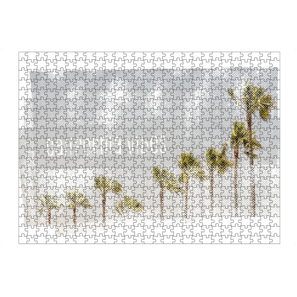 Puzzle Ravensburger "California Vibes | Vintage" artboxONE - Typografie,Natur,Reise / Strand und Meer