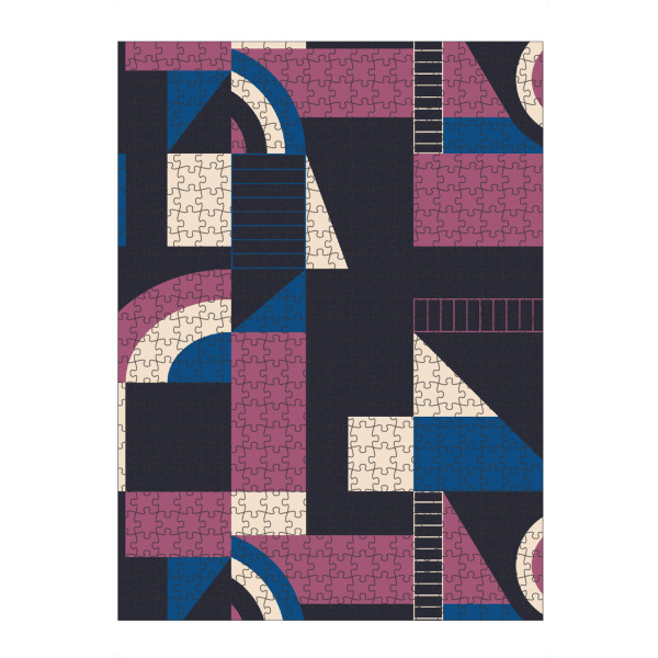 artboxONE Puzzle "Darkish Blocks" artboxONE - Abstrakt,Geometrie
