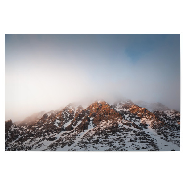 Poster 30x20 cm "Nordic Mountain" artboxONE - Natur