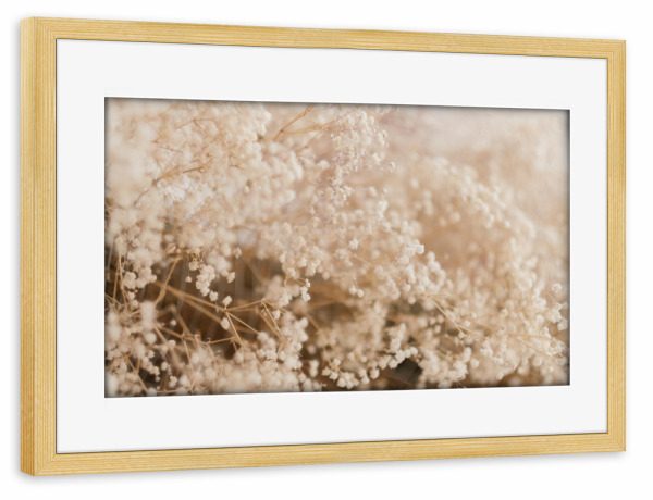 Poster mit Rahmen kiefer "Dried foliage composition" artboxONE - Natur,Floral