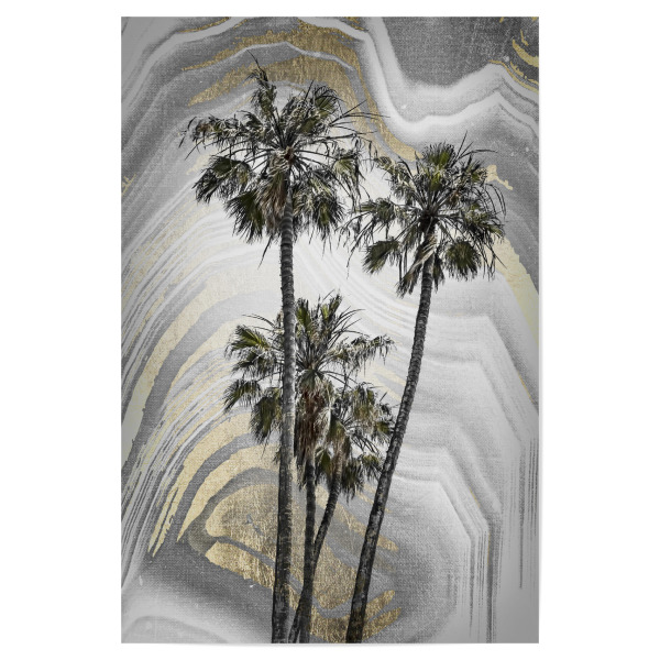 Poster 30x20 cm "MODERNE KUNST Palmenidyll" artboxONE - Natur,Reise / Strand und Meer
