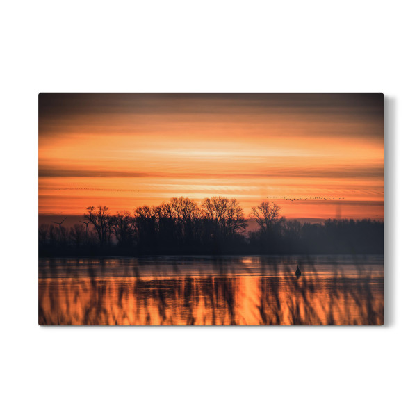 Galerie-Print "Morgens am Wasser" 30x20 cm artboxONE