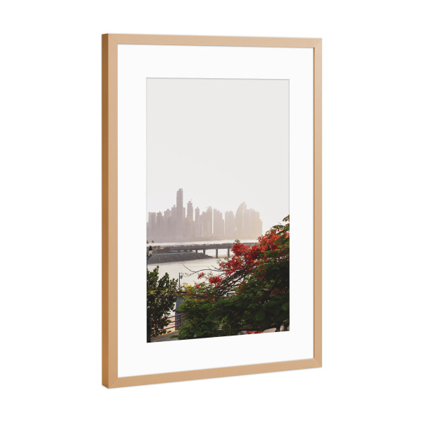 Poster mit Rahmen Kupfer "Good Morning Panama City" artboxONE - Städte,Reise,Architektur,Reise / Länder,Städte / Weitere