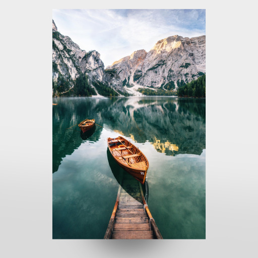 Boat in a lake