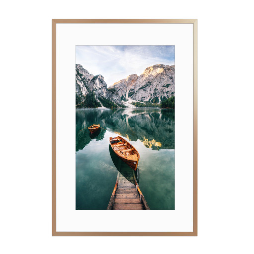 Boat in a lake