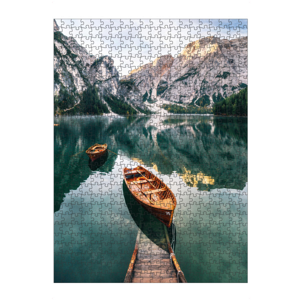 artboxONE Puzzle "Boat in a lake" artboxONE - Natur,Reise,Reise / Länder