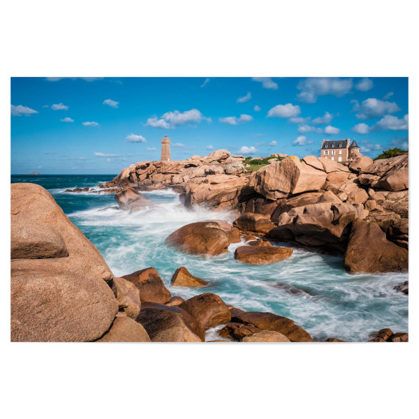 Poster "Atlantikküste in der Bretagne" artboxONE - Natur,Reise,Reise / Strand und Meer,Reise / Länder