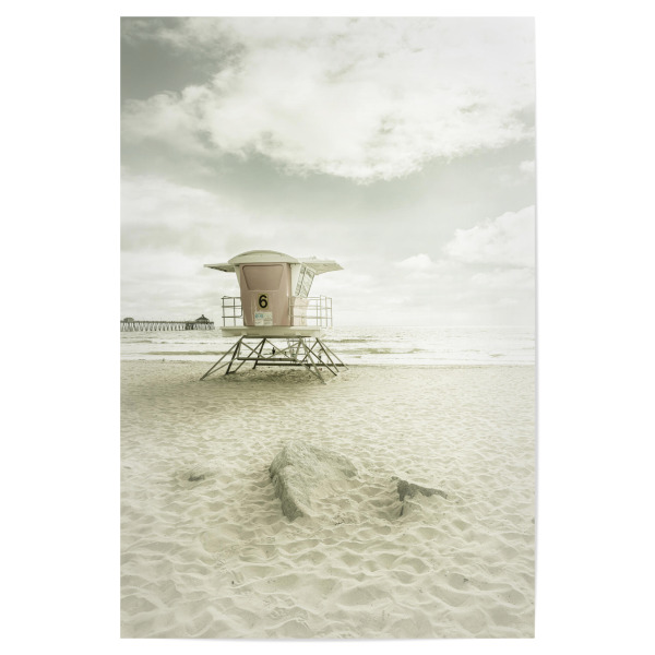 Poster "KALIFORNIEN Imperial Beach" artboxONE - Natur,Reise / Strand und Meer