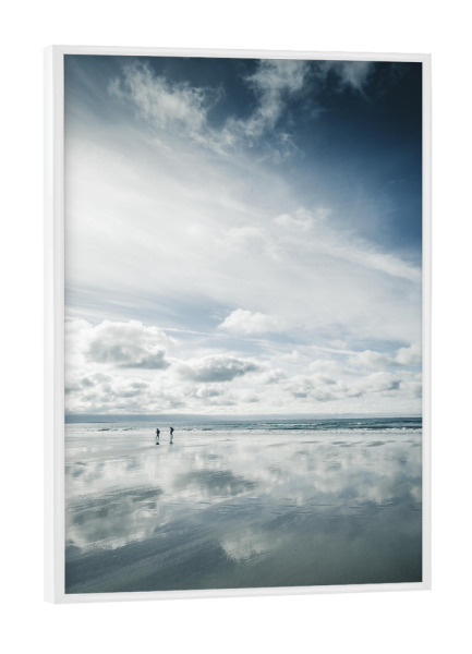 Poster mit weißem Rahmen "Between the worlds" artboxONE - Natur,Reise,Reise / Strand und Meer,Reise / Länder