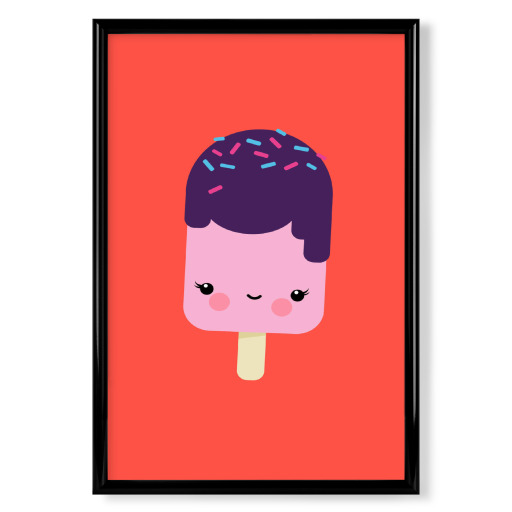 Kawaii Picture Popsicle Ice Cream