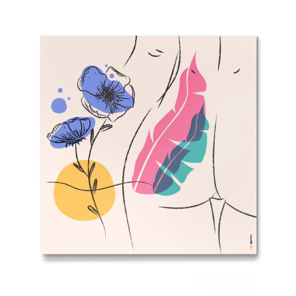 Galerie-Print "Beach Girl Ana" 30x30 cm artboxONE
