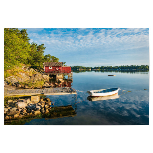 Poster 30x20 cm "Schärengarten in Schweden" artboxONE - Natur,Reise,Reise / Strand und Meer,Reise / Länder