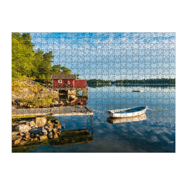 Puzzle Ravensburger "Schärengarten in Schweden" artboxONE - Natur,Reise,Reise / Strand und Meer,Reise / Länder