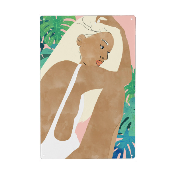 Metall Poster "Summer Dreams" artboxONE - Menschen