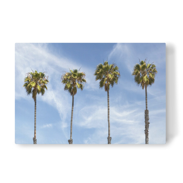 Leinwandbild "Urlaubsstimmung mit Palmen" artboxONE - Natur,Reise,Reise / Länder
