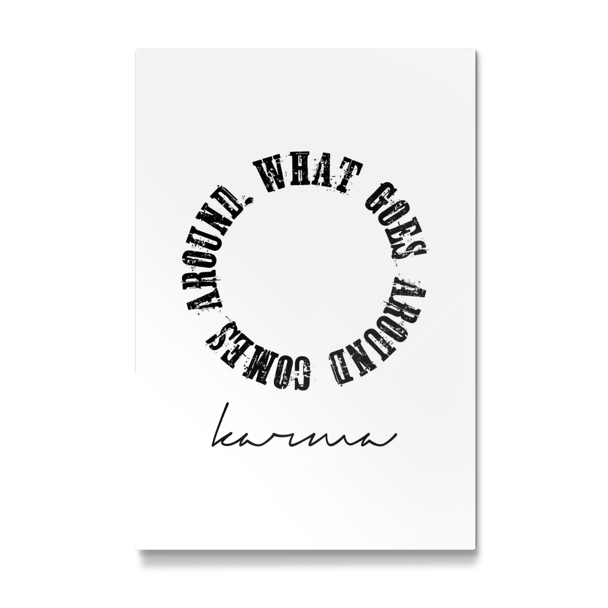 Galerie-Print "Karma-What Goes Around" 30x20 cm artboxONE
