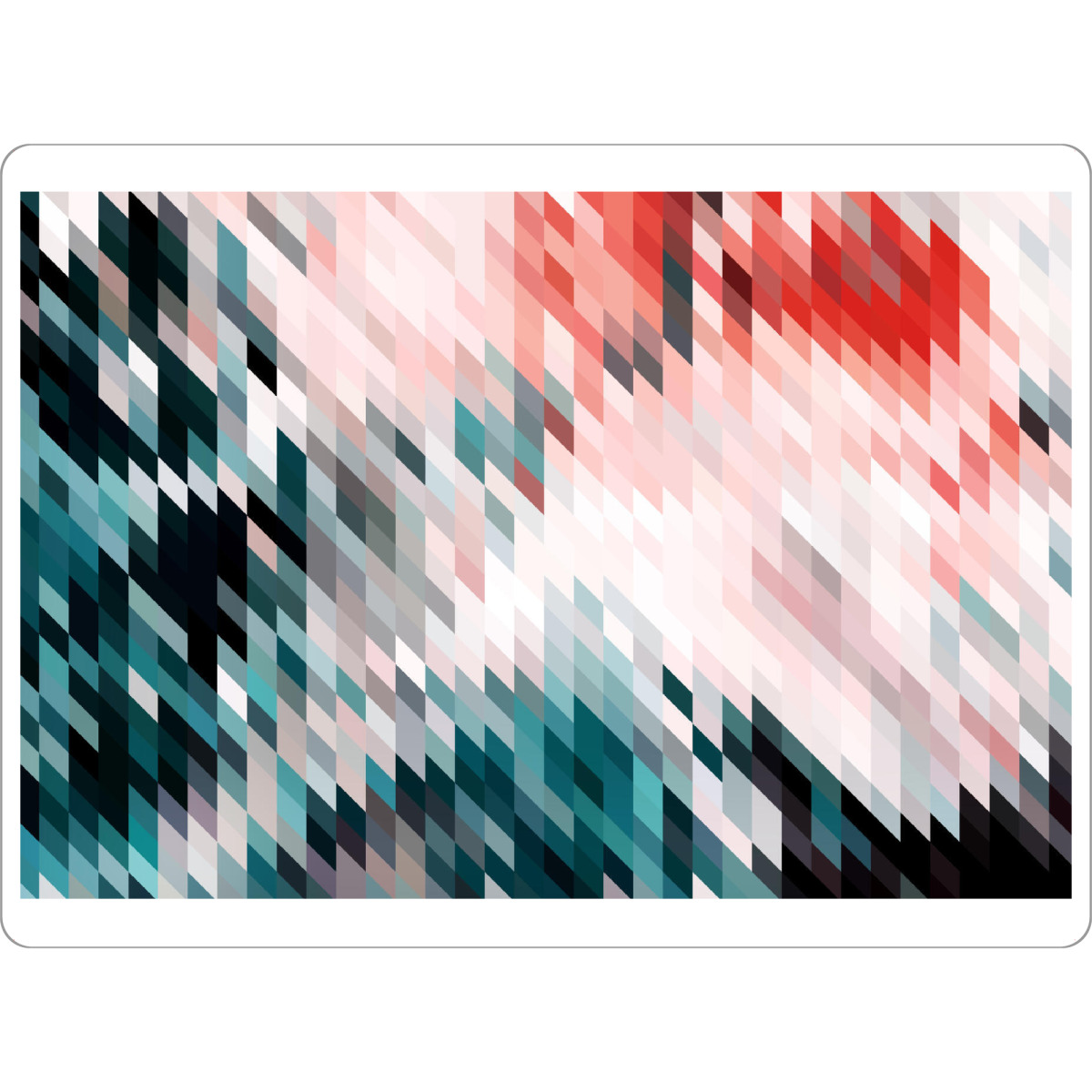 Tischset "Dark & Blush" artboxONE - Abstrakt