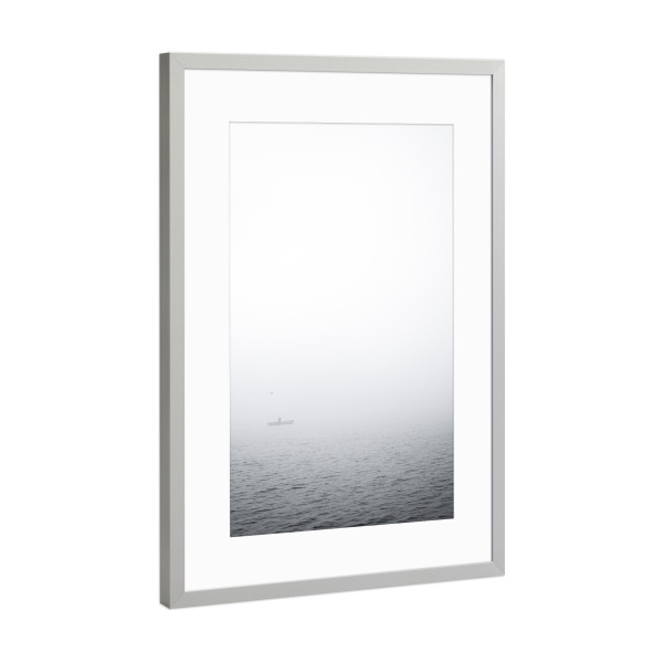Poster mit Rahmen Silber "Fischer" artboxONE - Natur,Reise,Menschen