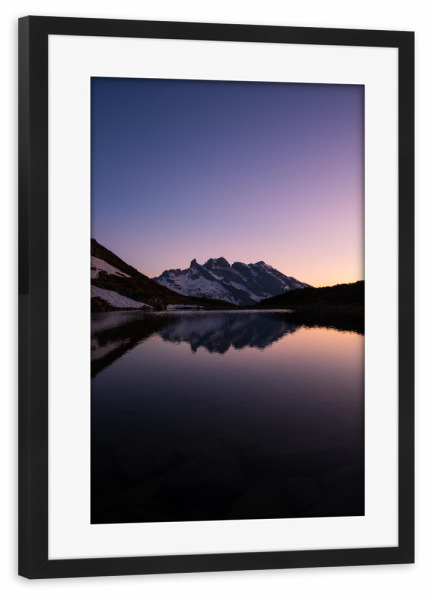 Poster mit Rahmen schwarz "Traumland" artboxONE - Natur,Reise,Reise / Länder