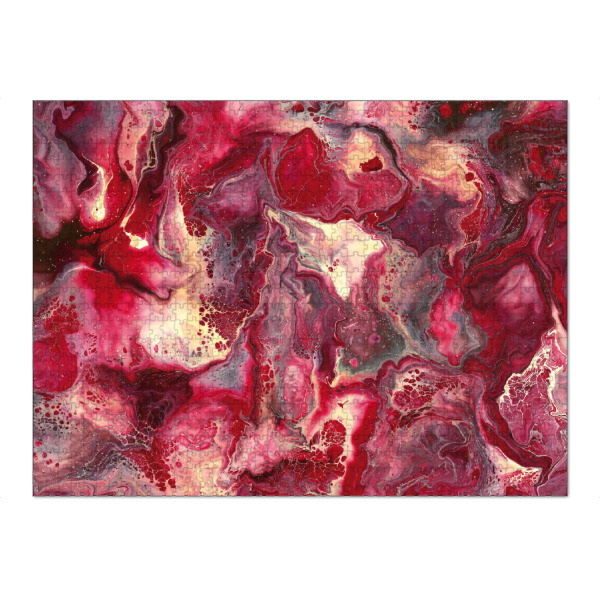 Puzzle Ravensburger "Kaysymoon Passion" artboxONE - Natur,Abstrakt,Liebe,Marmor,Galaxy