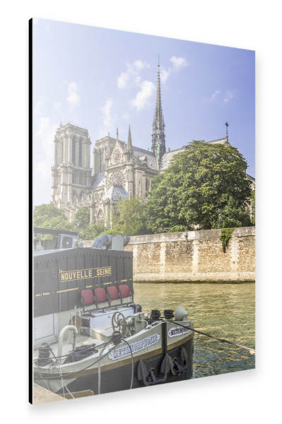 Alu-Dibond "Notre-Dame in Paris" 30x20 cm artboxONE