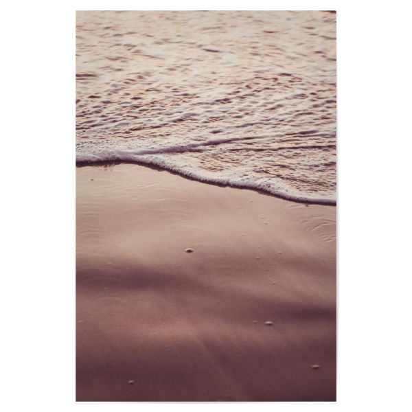 Poster 30x20 cm "Sunset Waves" artboxONE - Natur,Reise,Reise / Strand und Meer