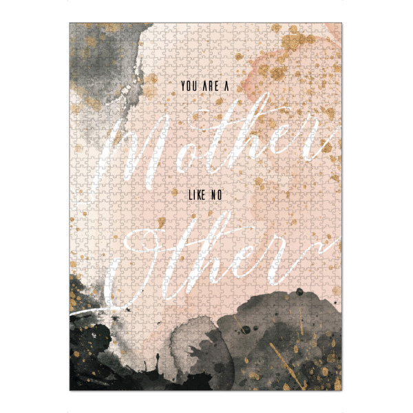 Puzzle Ravensburger "Mother like no other" artboxONE - Typografie,Abstrakt,Liebe,Für Mama