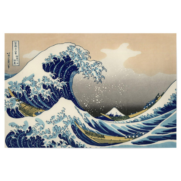 Poster "Die große Welle vor Kanagawa" artboxONE - Natur,Reise,Reise / Strand und Meer,Reise / Asien