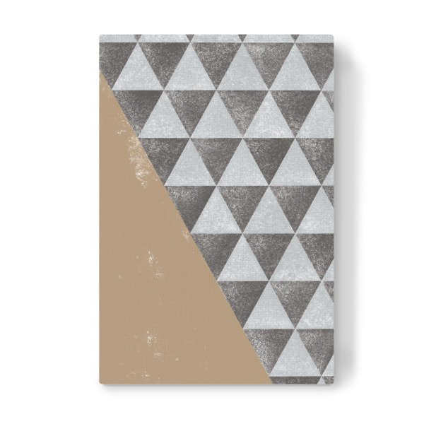Leinwandbild "Golden Mine" artboxONE - Abstrakt,Geometrie