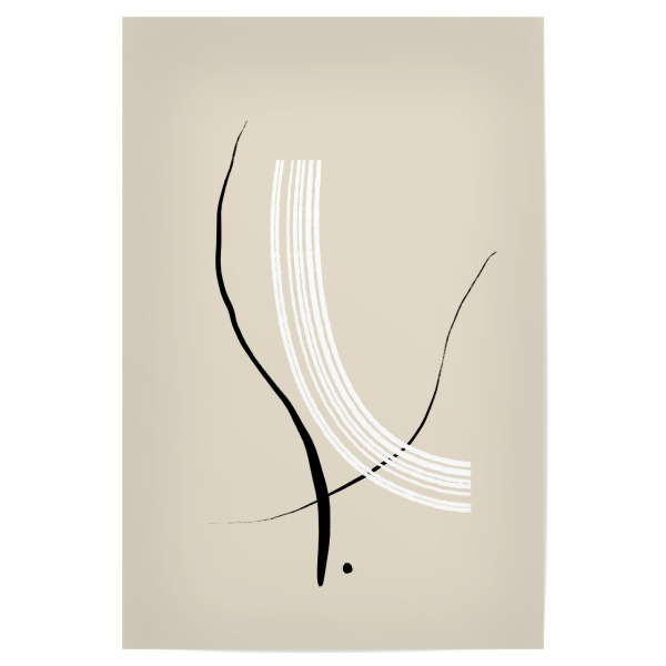 Poster "Composition of Lines - The Third" artboxONE - Abstrakt,Geometrie