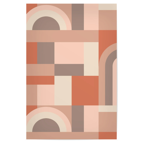 Poster "Softy Blocks" artboxONE - Abstrakt