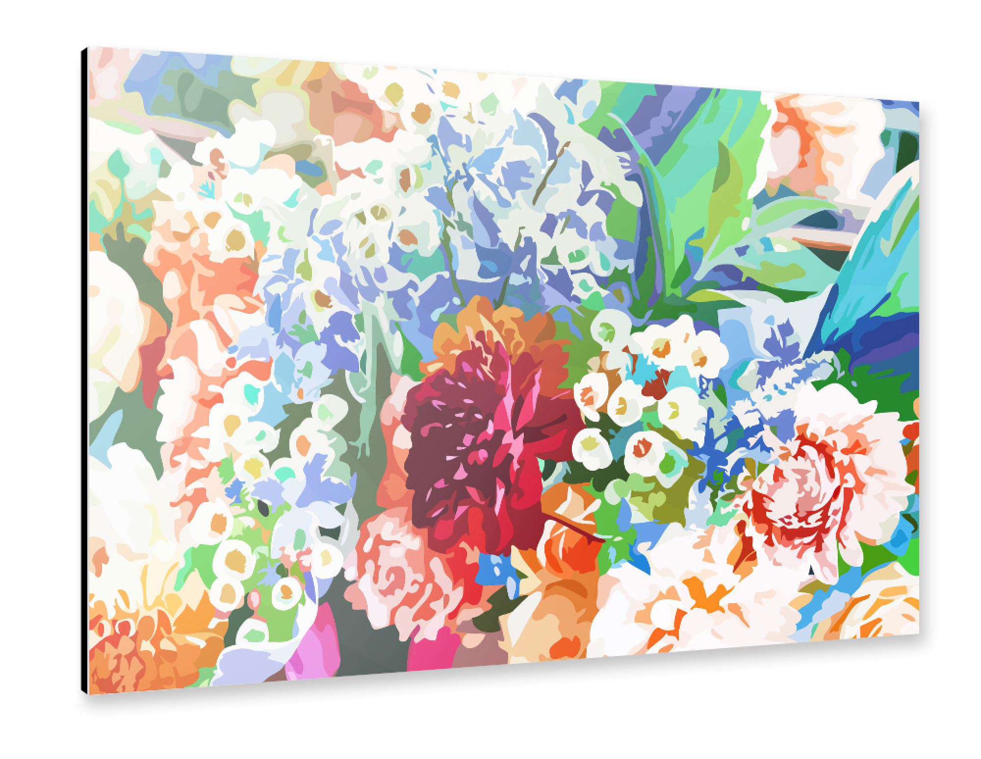 Alu-Dibond "Bloom With Grace" 30x20 cm artboxONE