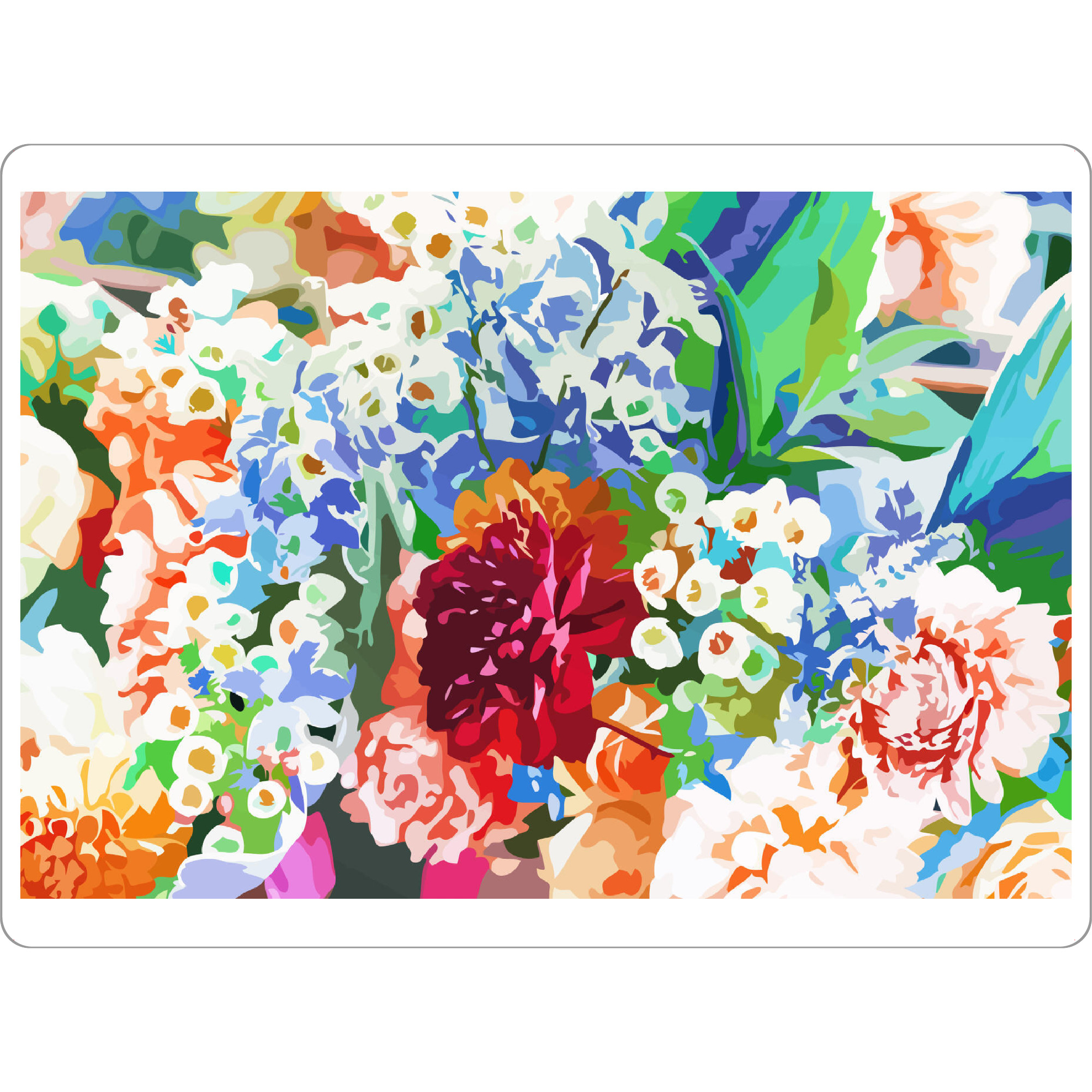 Tischset "Bloom With Grace" artboxONE - Natur,Floral