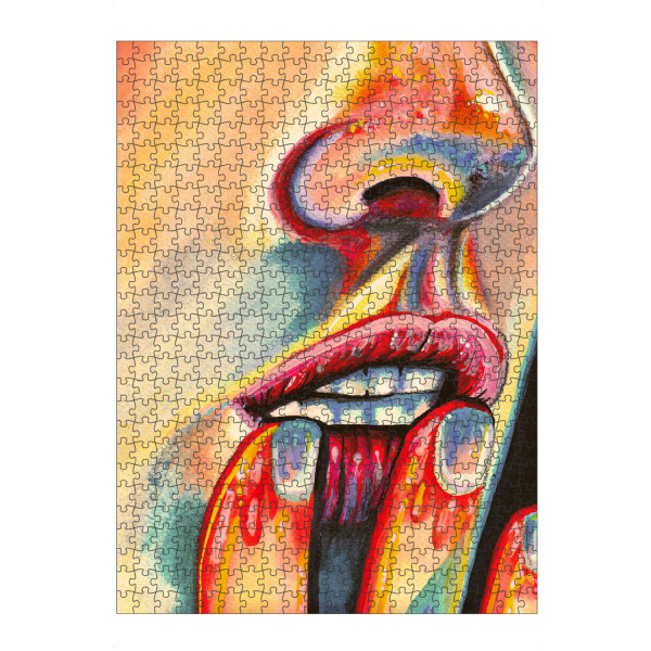 artboxONE Puzzle "Neon Baby" artboxONE - Menschen,Liebe