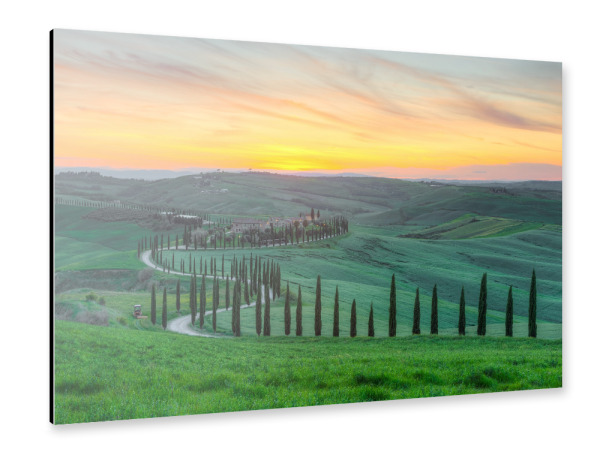 Alu-Dibond "Crete Senesi Toskana" 30x20 cm artboxONE
