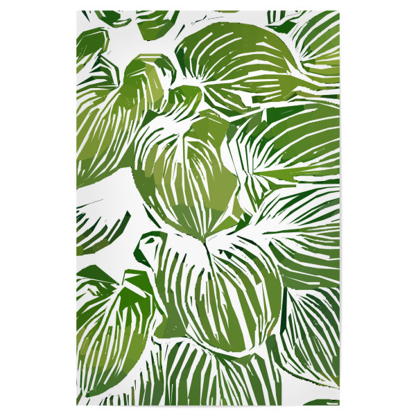 Poster 30x20 cm "Wild Leaves-III" artboxONE - Natur