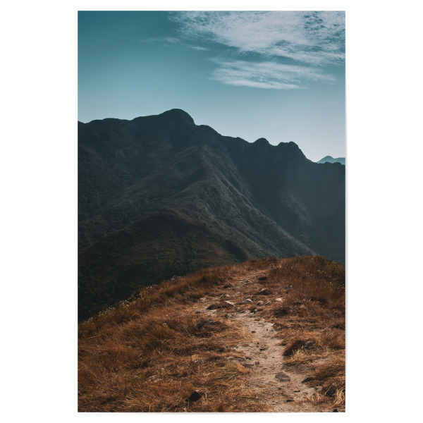 Poster 30x20 cm "Mountain Diptych A" artboxONE - Natur - Nature,Landscape,Mountain,Sky,Diptych,Composition,Colorful,Natur,Berge,Himmel,Landschaft