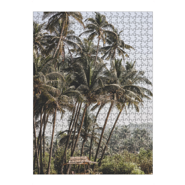 artboxONE Puzzle "Jungle Beach hut" artboxONE - Natur,Reise,Reise / Strand und Meer,Reise / Länder