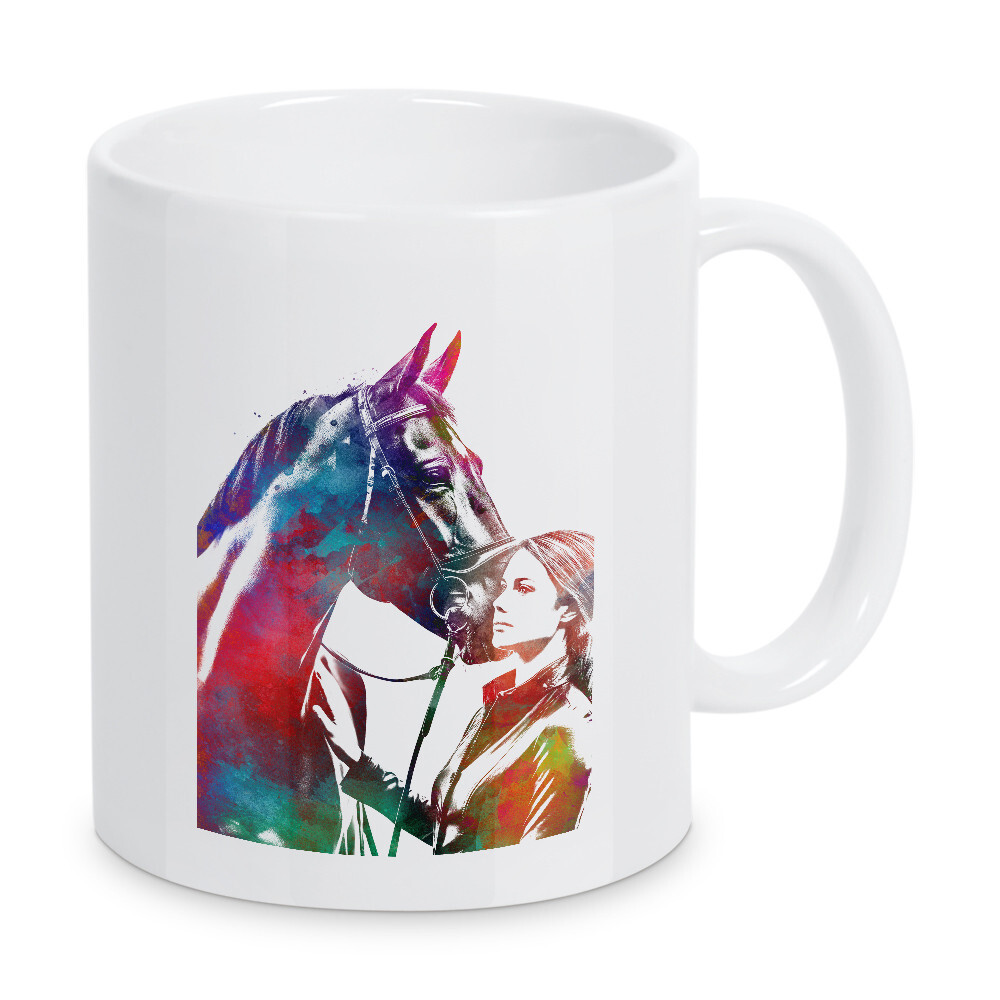 Tasse "Reitsportkunst I" artboxONE - Sport,Sport / Sommerspiele - Pferd,Reiten,Reiter,Sport