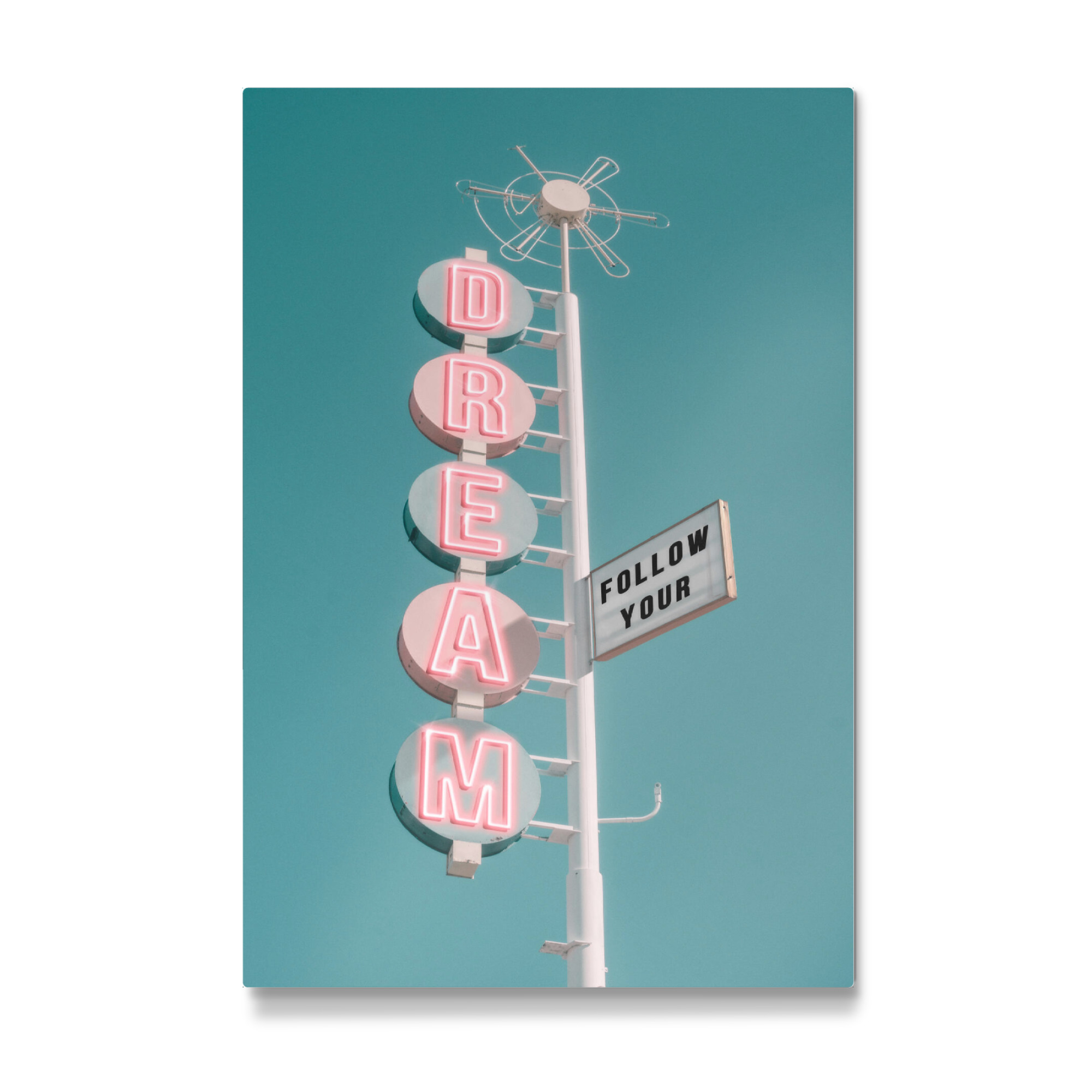Galerie-Print "ALWAYS FOLLOW YOUR DREAMS" 75x50 cm artboxONE