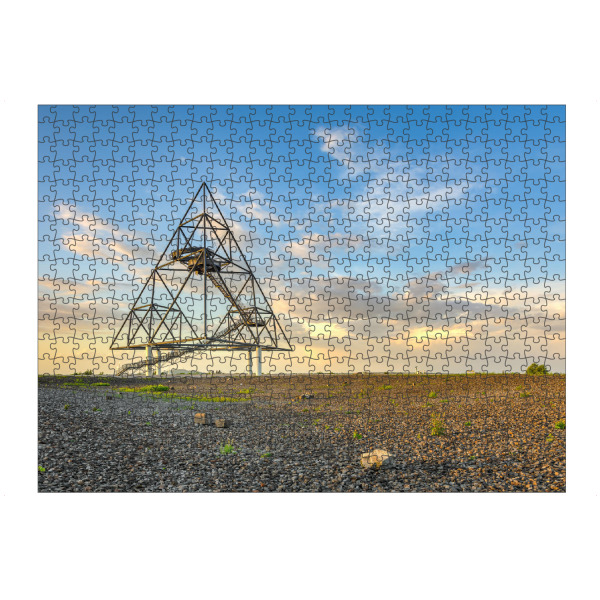 artboxONE Puzzle "Tetraeder Bottrop im Abendlicht" artboxONE - Reise,Architektur,Reise / Länder