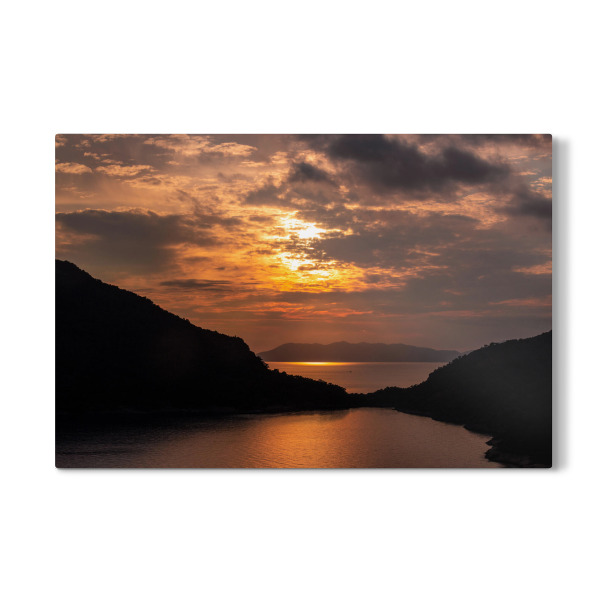 Galerie-Print "Sonnenuntergang Mittelmeer" 30x20 cm artboxONE