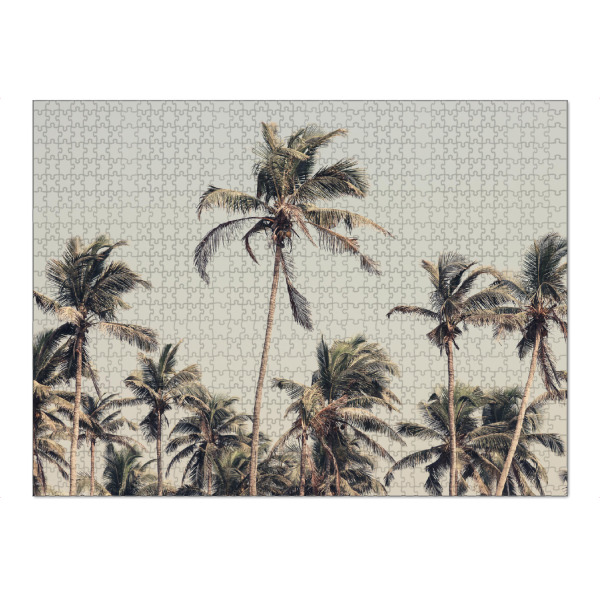 Puzzle Ravensburger "Palm Trees on the beach" artboxONE - Natur,Reise,Reise / Strand und Meer,Reise / Länder