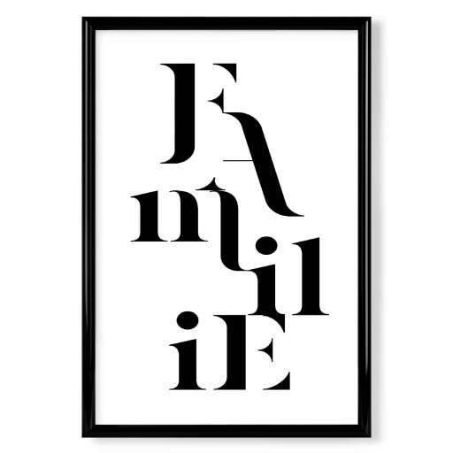 Buchstaben-Familie