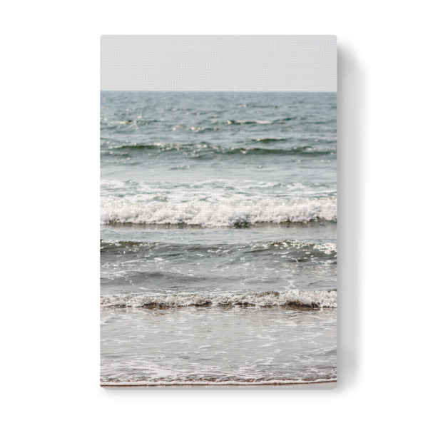 Leinwandbild "Blue Beach Waves" artboxONE - Natur,Reise,Reise / Strand und Meer