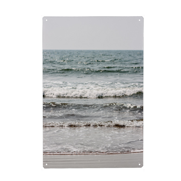 Holzbild "Blue Beach Waves" artboxONE - Natur,Reise,Reise / Strand und Meer